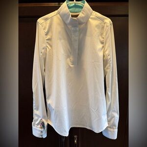 RJ Classics Rebecca Jr Girl's English Show Shirt With Owl Print